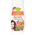 BC Bione Cosmetics Keratin + Ricinový olej regenerační bezoplachový kondicionér 260 ml – Zboží Dáma