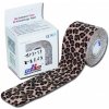 Tejpy BB Tape Kineziologické tejpy Zvířecímotiv leopard 5cm x 5m