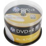 HP DVD+R 4,7GB 16x, cakebox, 50ks (DRE00026-3) – Zboží Živě