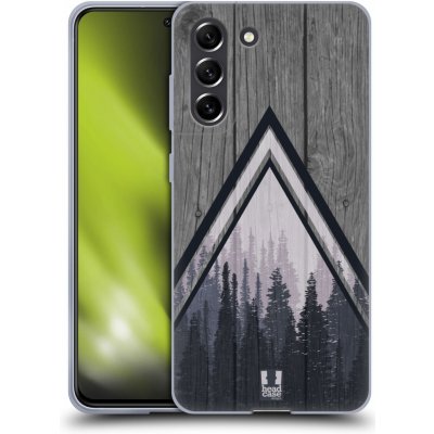 Pouzdro Head Case Samsung Galaxy S21 FE 5G Dřevo a temný les