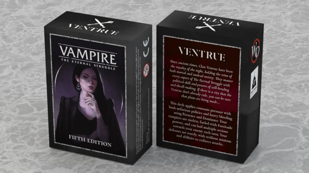 Black Chantry Vampire: The Eternal Struggle TCG 5th Edition: Ventrue