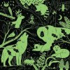 Puzzle Mudpuppy Lesní zvířátka svítící ve tmě 500 dílků