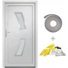 Branka Vidaxl vchodové dveře vidaXL bílé 88x200 cm PVC