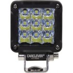LED světlo mini čtvercové, 9x1,3W, 50,8x50,8mm, ECE R10 – Hledejceny.cz