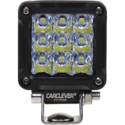 LED světlo mini čtvercové, 9x1,3W, 50,8x50,8mm, ECE R10 – Hledejceny.cz