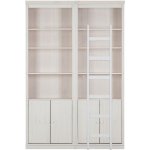 Støraa Anita knihovna bílá 148x223x34 cm – Zboží Dáma