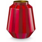 PIP Studio Váza Metal pruh vínová 29cm – Hledejceny.cz