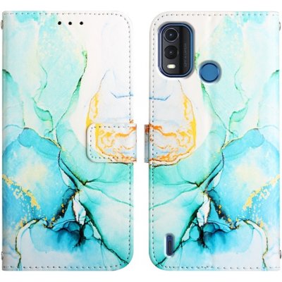 VSECHNONAMOBIL 55123 ART MARBLE Peněženkový kryt Nokia G11 Plus GREEN – Zboží Živě