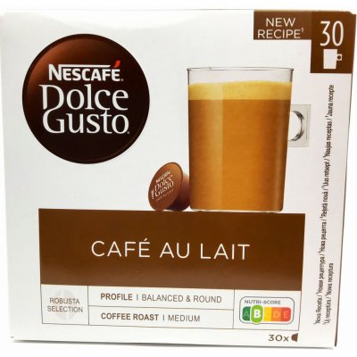 Nescafé Dolce Gusto Café au Lait kávové kapsle 30 kapslí – Zboží Mobilmania