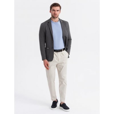 Pánská sako OMBRE OM-BLZB-0101 GRAPHITE – Zboží Dáma