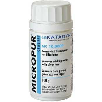 Katadyn Dezinfekce vody Micropur Classic a Forte Micropur Classic MP 10 000, prášek 100 g
