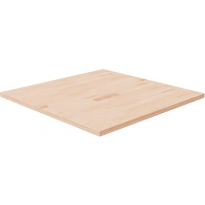 vidaXL 342932 masivní dub bez úprav 80 x 80 x 2,5 cm – Zboží Dáma