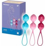 Satisfyer V Balls Double set 3 ks barevné – Zboží Dáma