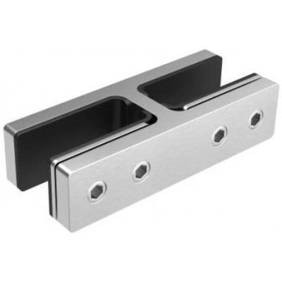 Hahn Steel Držák pro sklo T 12–15 mm, nerez AISI 316, broušený – Sleviste.cz