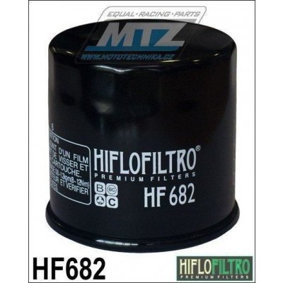 Filtr olejový HF682 (HifloFiltro) - CF Moto 510+530+X5+X6 + Goes 450+520+525+625+725 + Hyosung TE450 + Quadzilla+New Force+Hunter+Linhai+Apache + Journeyman Gladiator + taiwanské a čínské čtyřkolky HF – Hledejceny.cz