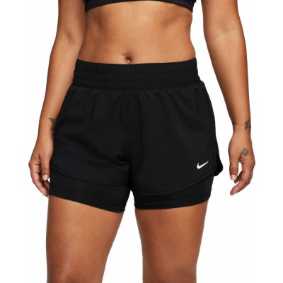 Nike Dri-Fit One 2-in-1 Shorts black/reflective silver – Sleviste.cz