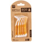 SOFTdent Mezizubní kartáček ECO zahnutý 0,4 mm 10 ks – Sleviste.cz