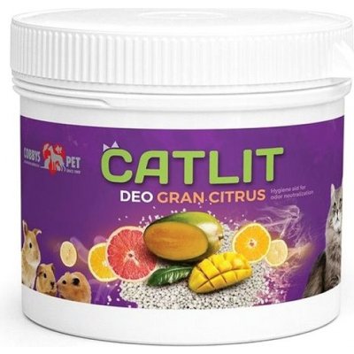 Cobbys Pet catlit deo gran citrus 500g – Zboží Dáma