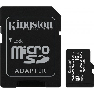 Kingston Canvas Select Plus microSDHC 16 GB SDCS2/16GB