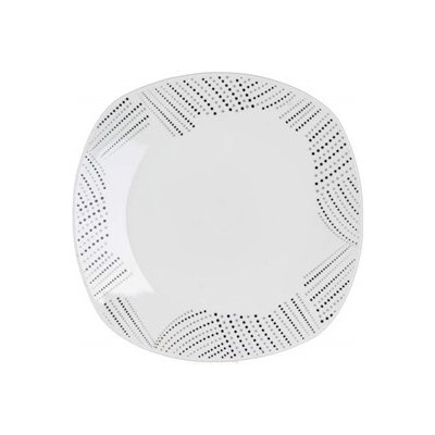 BANQUET Talíř porcelánový mělký CHARME 25 x 25 cm – Zboží Mobilmania