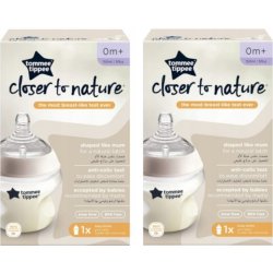 Tommee Tippee láhev C2N 2ks Transparentní 150ml