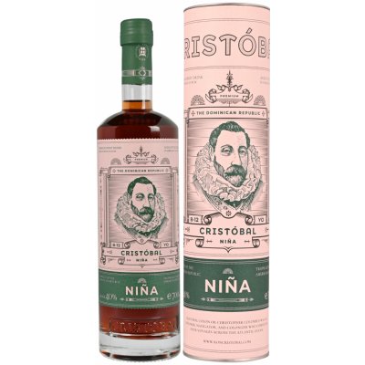 Ron Cristóbal Nina 40% 0,7 l (tuba)