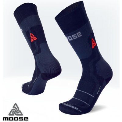 Moose YETI Merino Černá – Zboží Mobilmania