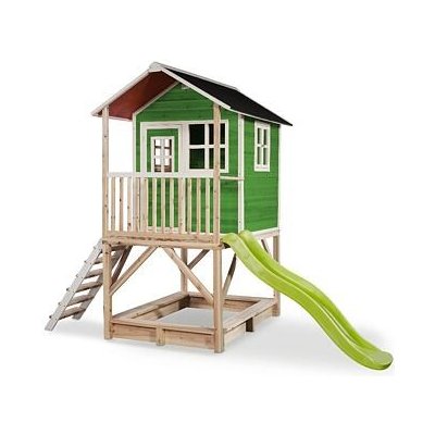 EXIT TOYS Zahradní cedrový domeček Exit Loft 500 zelený – Zboží Mobilmania