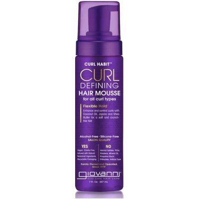 Giovanni Curl Habit Curl Defining Hair Mousse 207 ml – Sleviste.cz