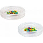 Bestway Bazén s míčky 50 ks průměr 91 cm růžová, modrá – Zboží Dáma