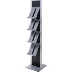 Jansen Display stojan na letáky Totem hliníkové kapsy A4 – Zboží Živě