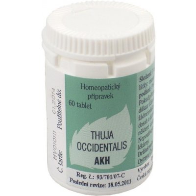 THUJA OCCIDENTALIS AKH POR 1,5MG TBL NOB 60 I – Hledejceny.cz