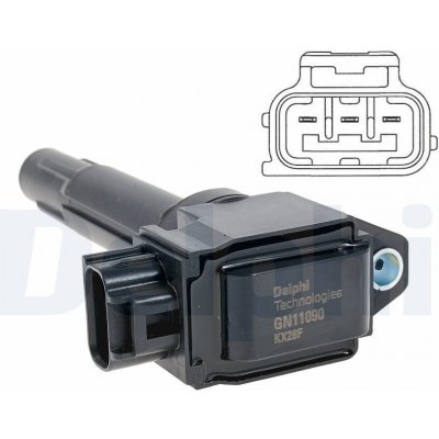 Zapalovací cívka DELPHI GN11090-12B1 – Hledejceny.cz