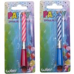 Wiky Narozeninová zpívající svíčka modrá – Zboží Dáma