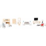 Small Foot Kompletní sada nábytku pro panenky – Zboží Mobilmania