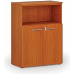 Primo Kombinovaná kancelářská skříň WOOD, 1087 x 800 x 420 mm, třešeň – Hledejceny.cz