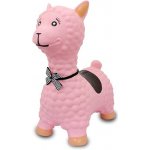 Jamara Nafukovací hopsací lama růžová – Zboží Dáma