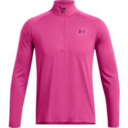 Under Armour Tech Half Zip Top Mens AstroPink/Blk