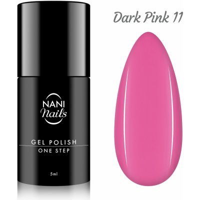 NANI Gel lak One Step Lux Dark Pink 5 ml – Zbozi.Blesk.cz