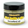 Návnada a nástraha Mikbaits Mini boilies v dipu 50ml 8mm Smradlavý sýr