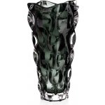BOHEMIA TREASURY KŘISTÁLOVÁ VÁZA BOHEMIA SAMBA 305 MM – Zboží Dáma