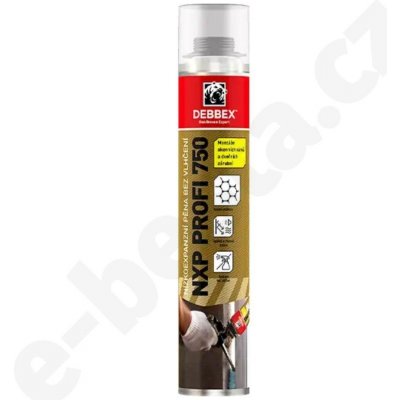 DEN BRAVEN Nízkoexpanzní pěna bez vlhčení NXP PROFI DEBBEX 750 ml – HobbyKompas.cz