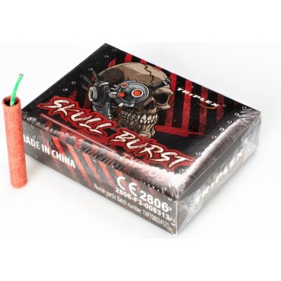 Petardy SKULL BURST 30ks – Zboží Dáma