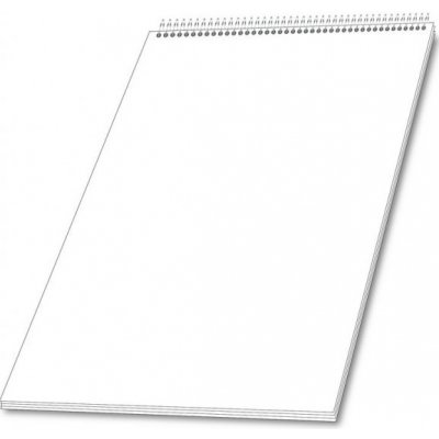 Papírny Brno Poznámkový blok s horní spirálou A5 čistý – Zboží Živě