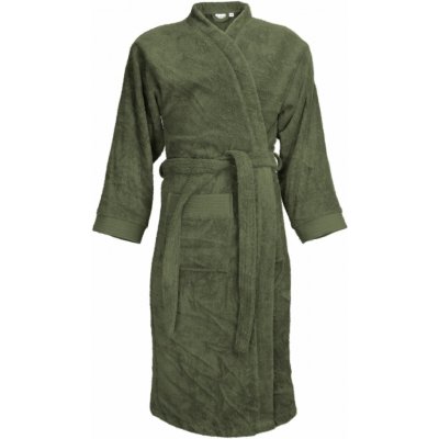 The One Towelling klasický župan T1-B Olive Green – Hledejceny.cz