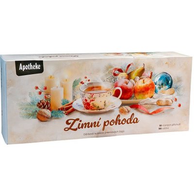 Apotheke Dárková kolekce čajů Zimní pohoda 90 ks – Hledejceny.cz