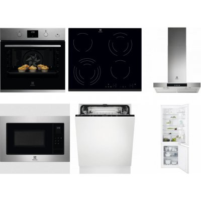 Set Electrolux KODGH70TX + EHF6343FOK + LFT426X + EMS4253TEX + EEA27200L + ENT6TF18S – Hledejceny.cz