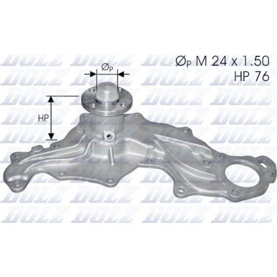 Vodní čerpadlo, chlazení motoru DOLZ F122