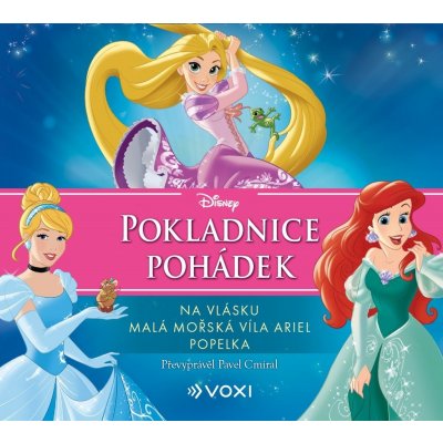 Cmíral Pavel - Disney - Na vlásku, Malá mořská víla Ariel, Popelka – Hledejceny.cz