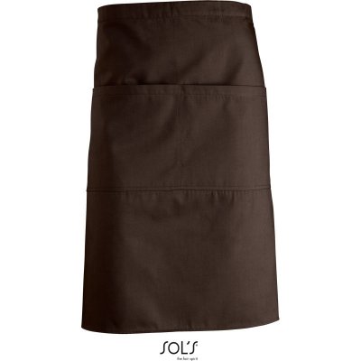 SOL's Collection Zástěra Greenwich COT25802014099-chocolate Čokoládová – Hledejceny.cz